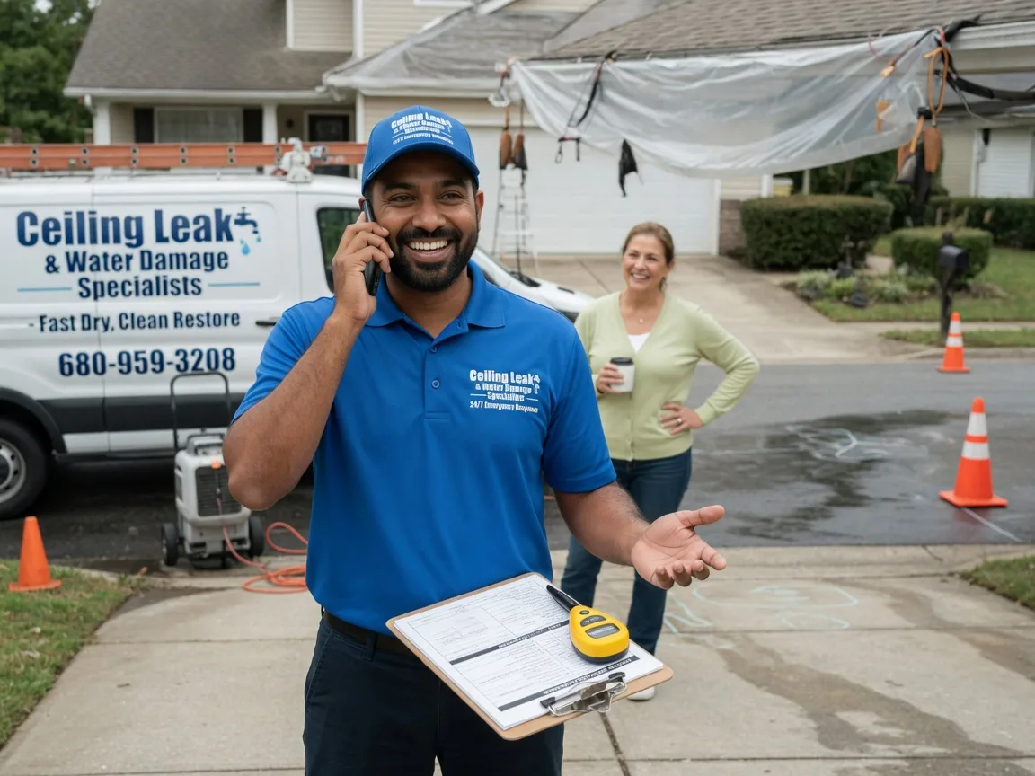 Ceiling Leak Cleanup Warm Springs, AR FAQs